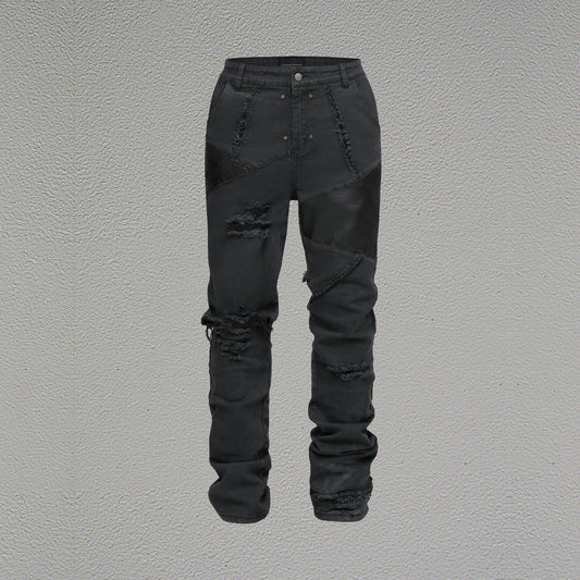 BH24FW
"Utopia" Wax & Spliced Jeans