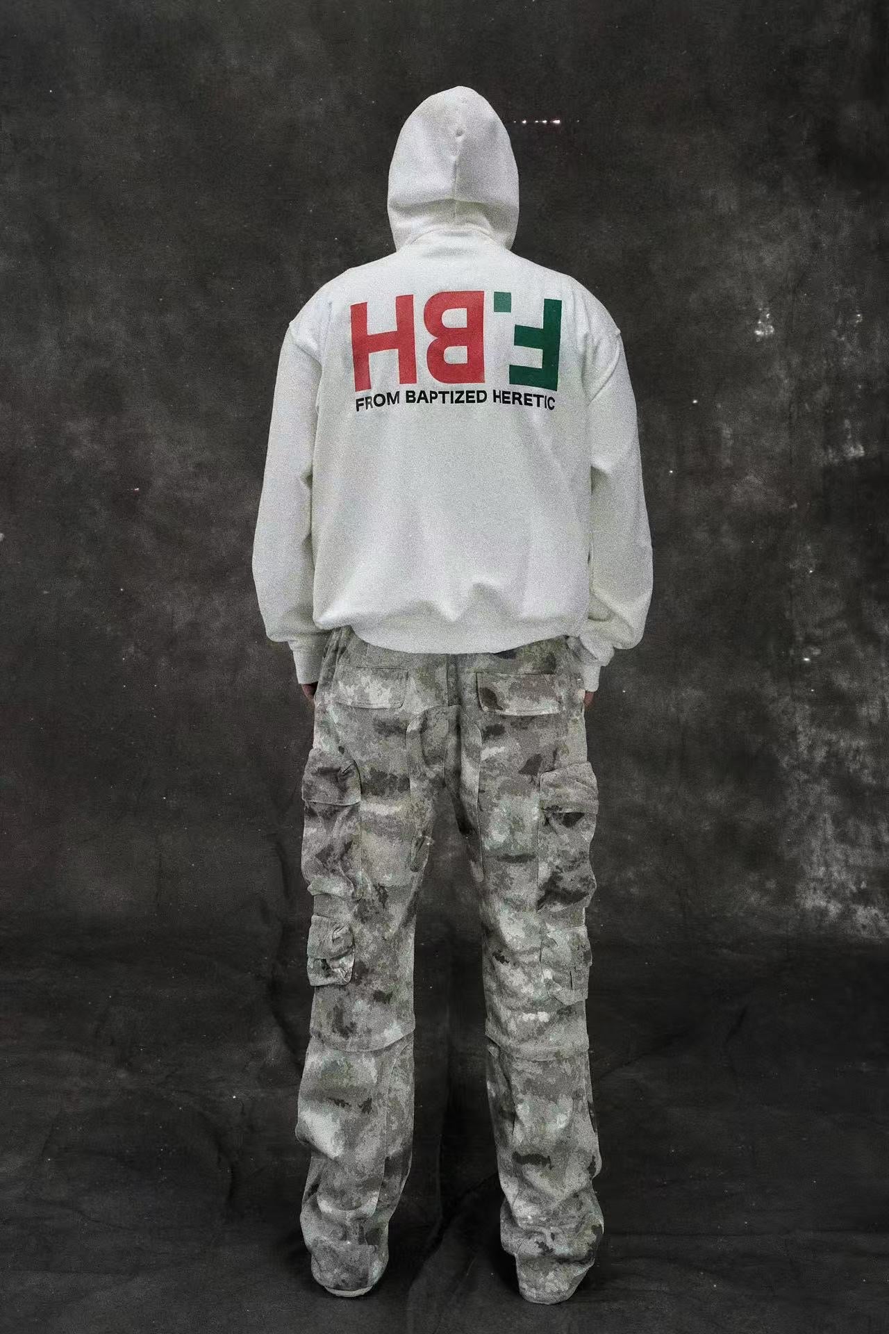 BH24FW
"F.BH" Hoodie WHITE