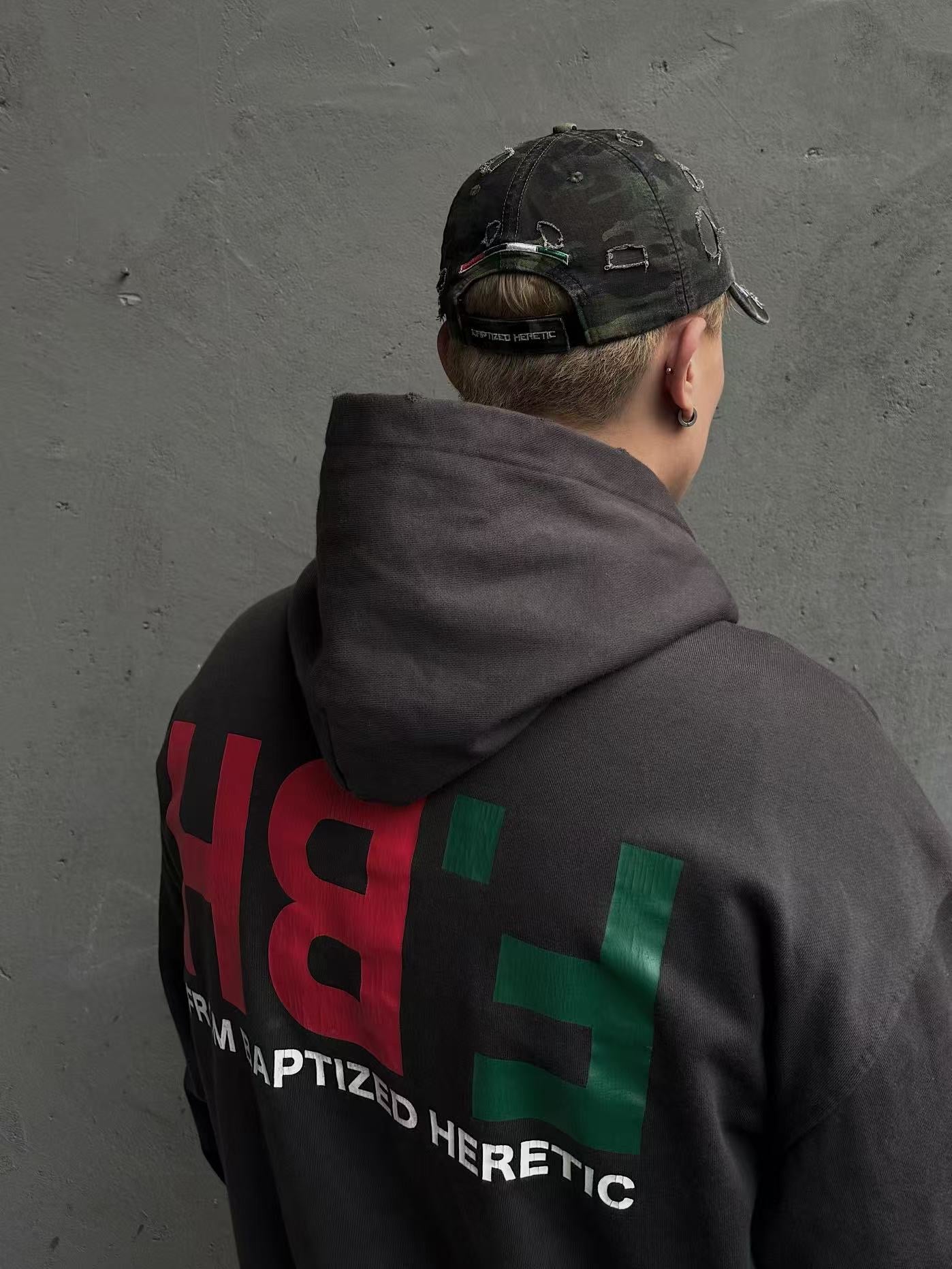 BH24FW
"F.BH" Hoodie BLACK