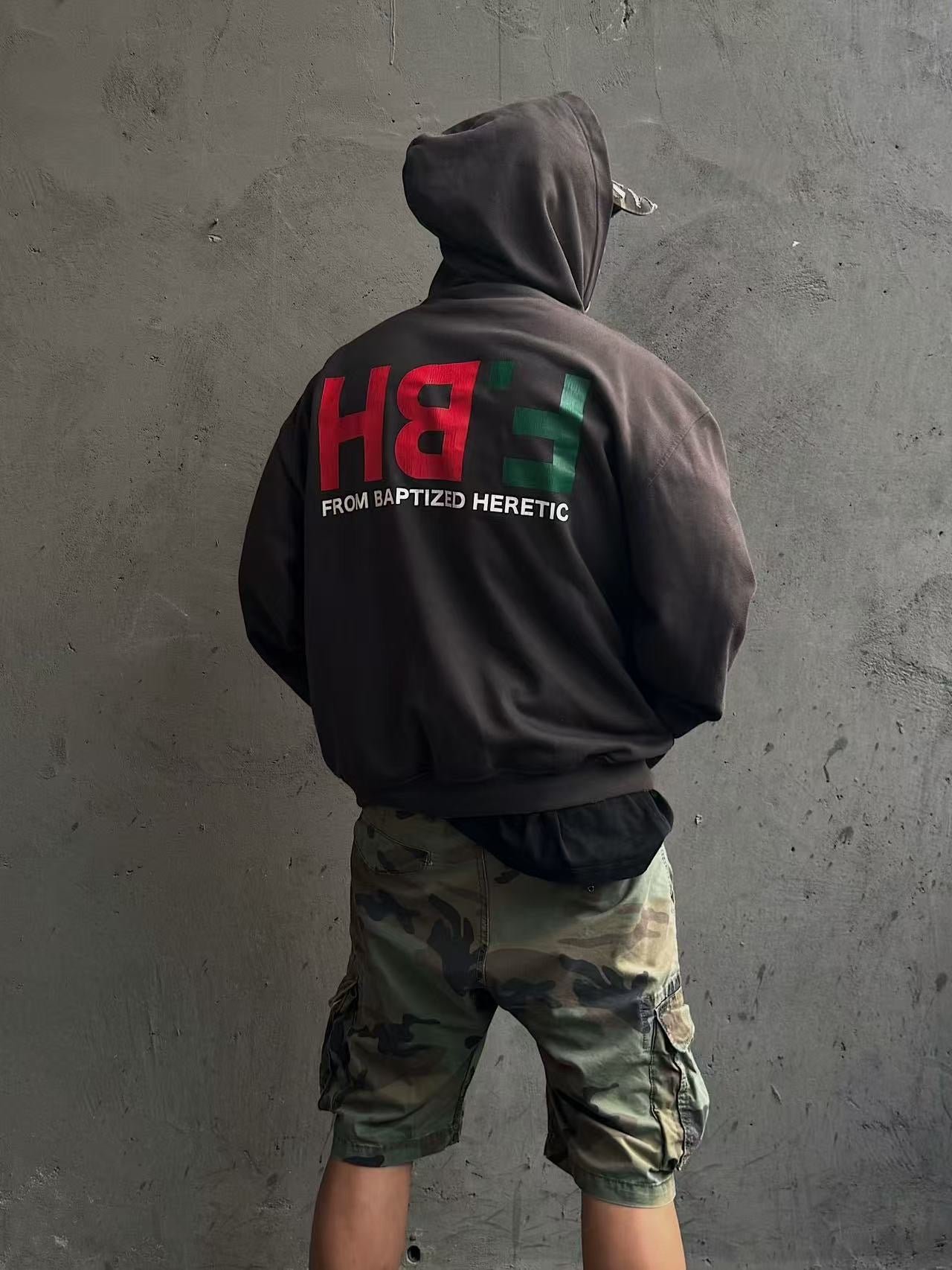 BH24FW
"F.BH" Hoodie BLACK